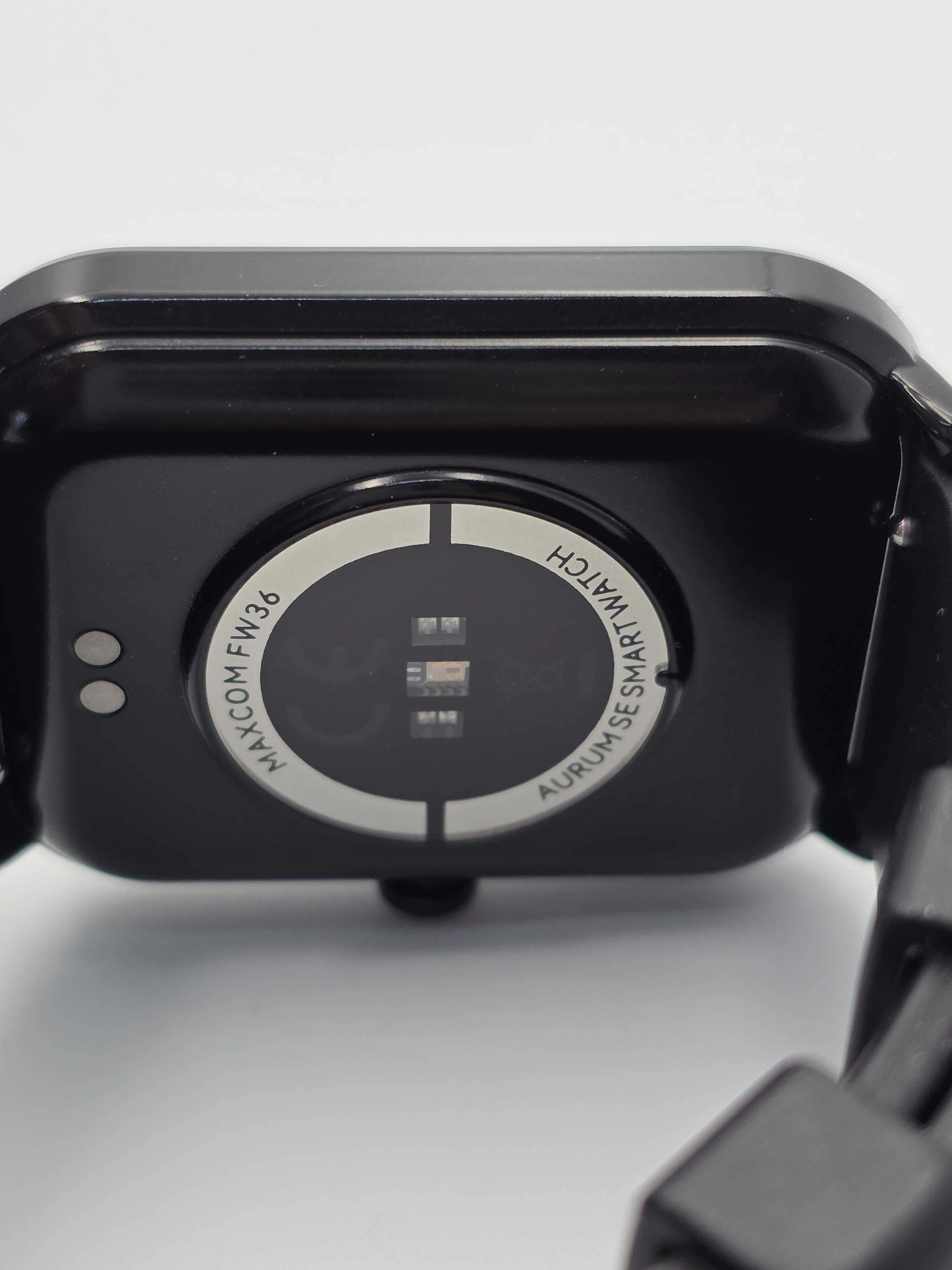Smartwatch Maxcom FW36 Aurum SE Black - GWARANCJA 6 miesięcy - WYSYŁKA