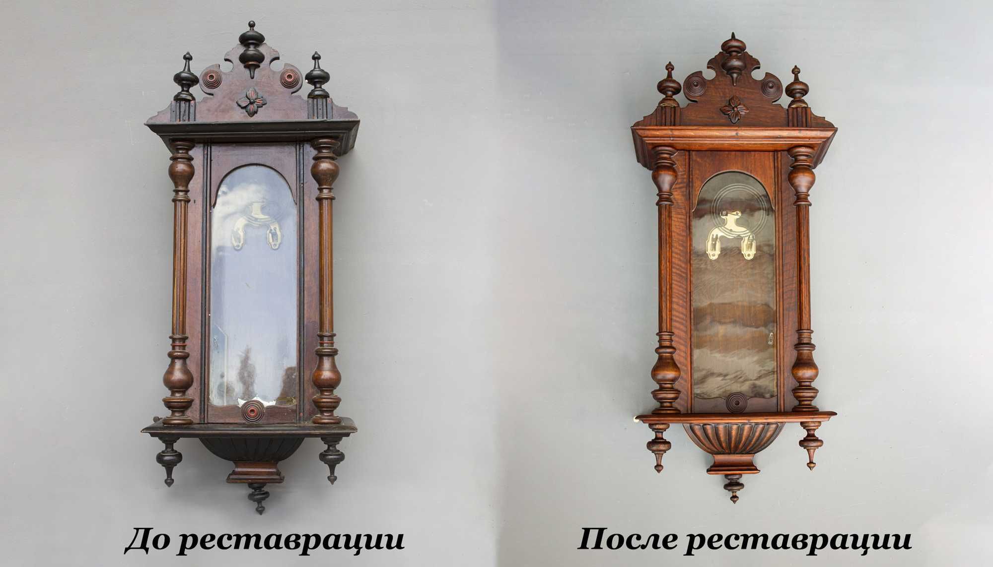 Реставрація корпусів настінних, напольних годинників
