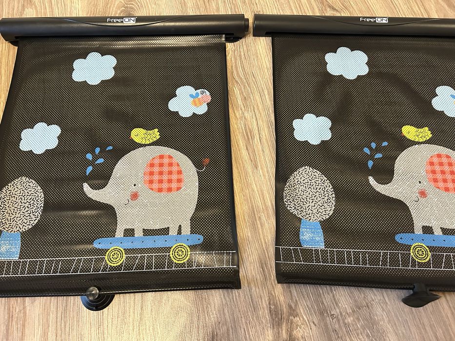 Rolety przeciwsłoneczne samochodowe dla dziecka 2 szt.