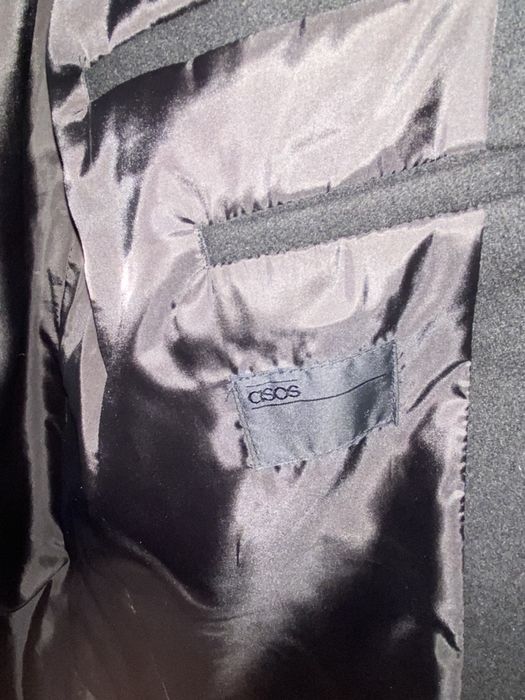 Sobretudo preto Homem - Asos