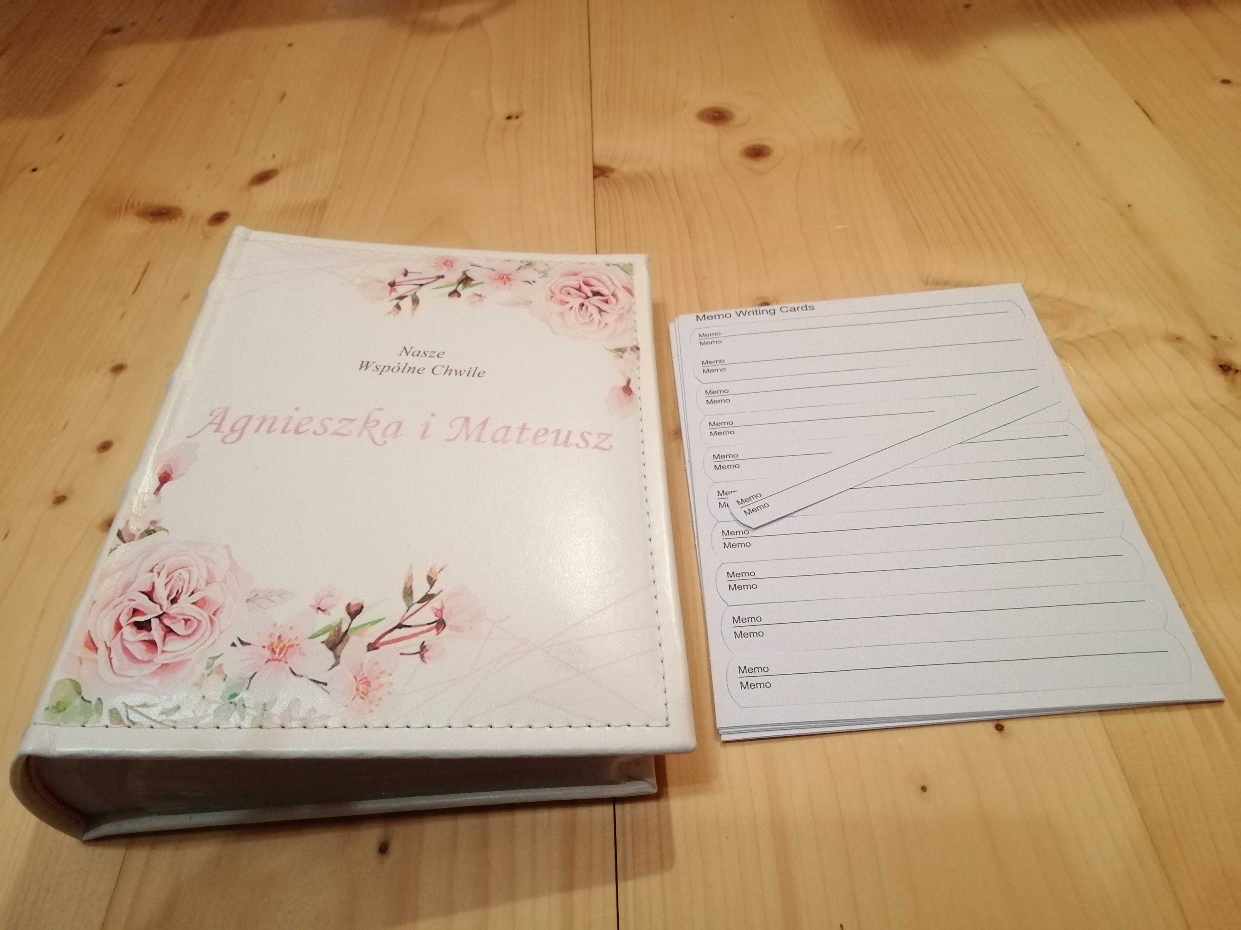 Album na zdjęcia 300 szt. 10x15cm z nadrukiem "Agnieszka i Mateusz"