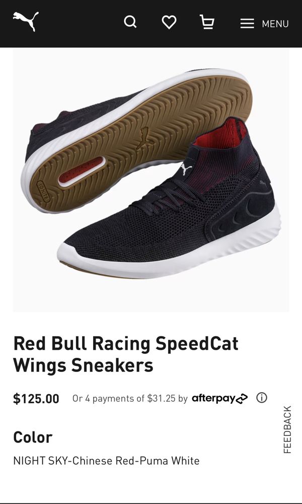 Puma Red Bull Racing Sneakers