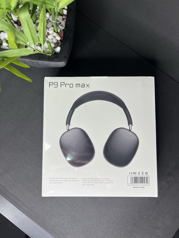 Headphones P9 pro max novos