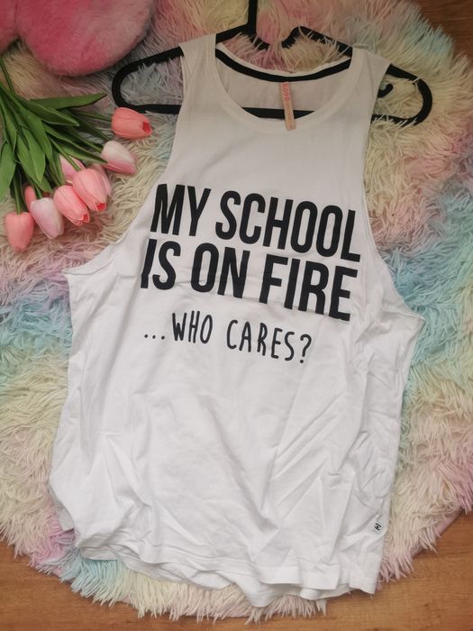 Bokserka bluzka młodzieżowa top na lato xs s