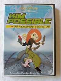 DVD Kim Possible Os Ficheiros Secretos