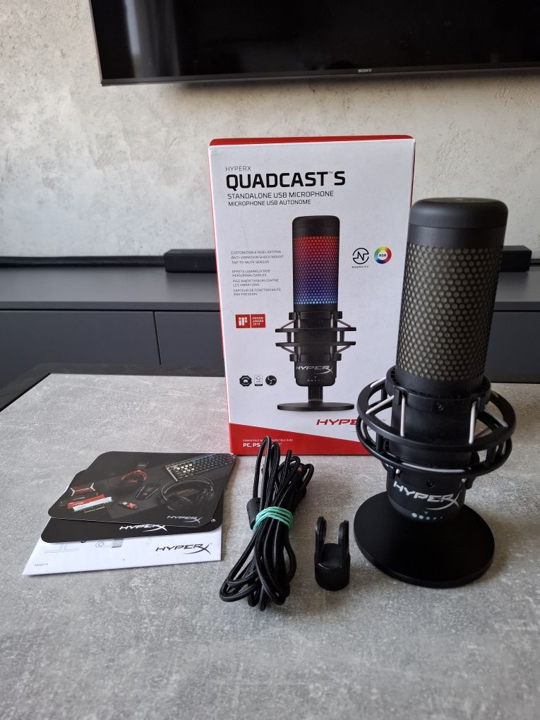 Mikrofon HyperX Quadcast S