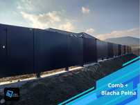 Ogrodzenie aluminiowe - blacha pełna - polski producent Euro Fences