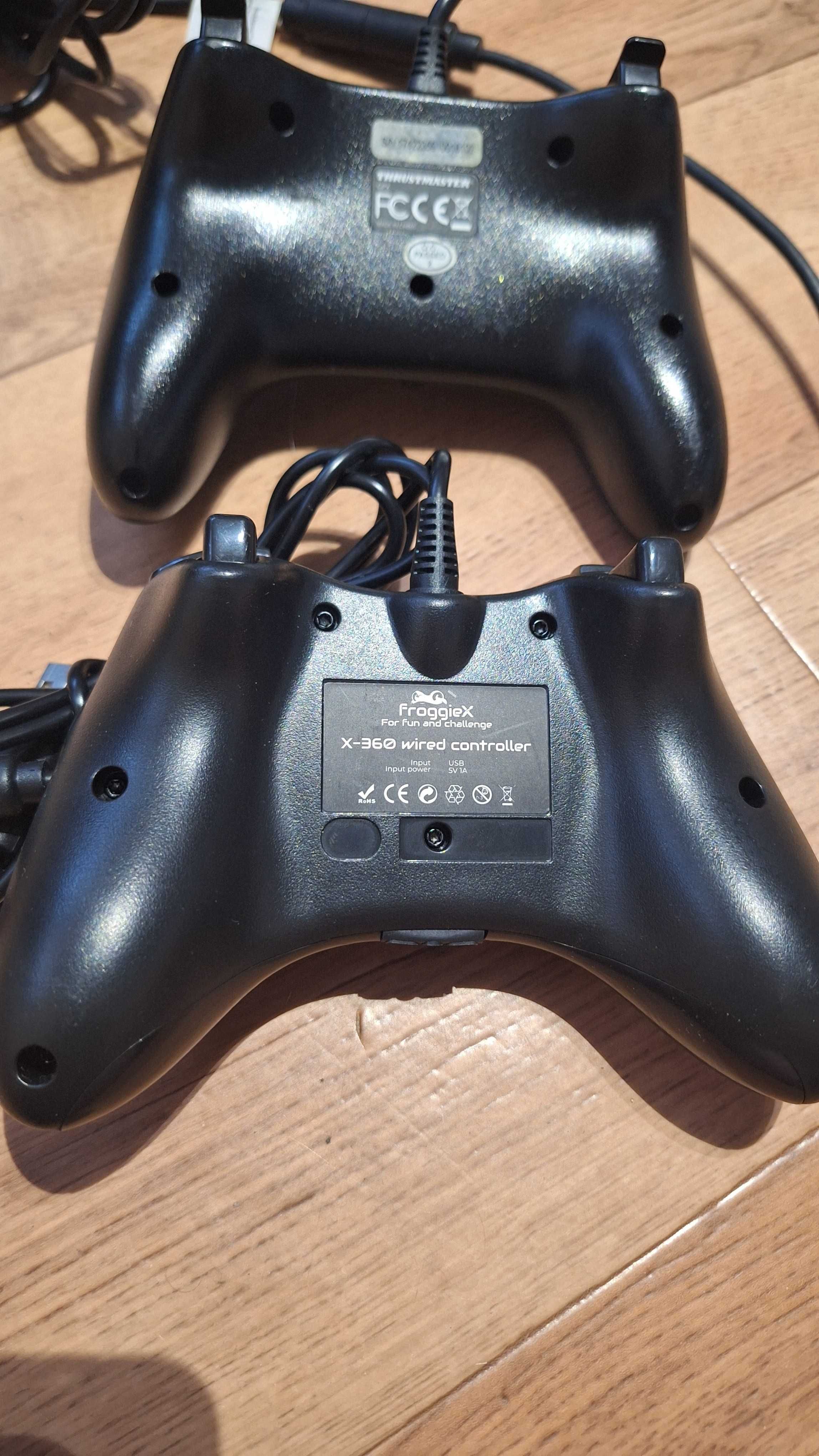 Pady przewodowe froggiex thrustmaster do xbox 360 pc cena za komplet