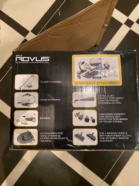 Пароочисний комплекс Rovus Gold 19in1