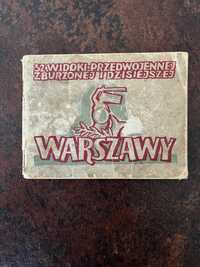 Widoki przedwojennej zburzonej i dzisiejszej Warszawy