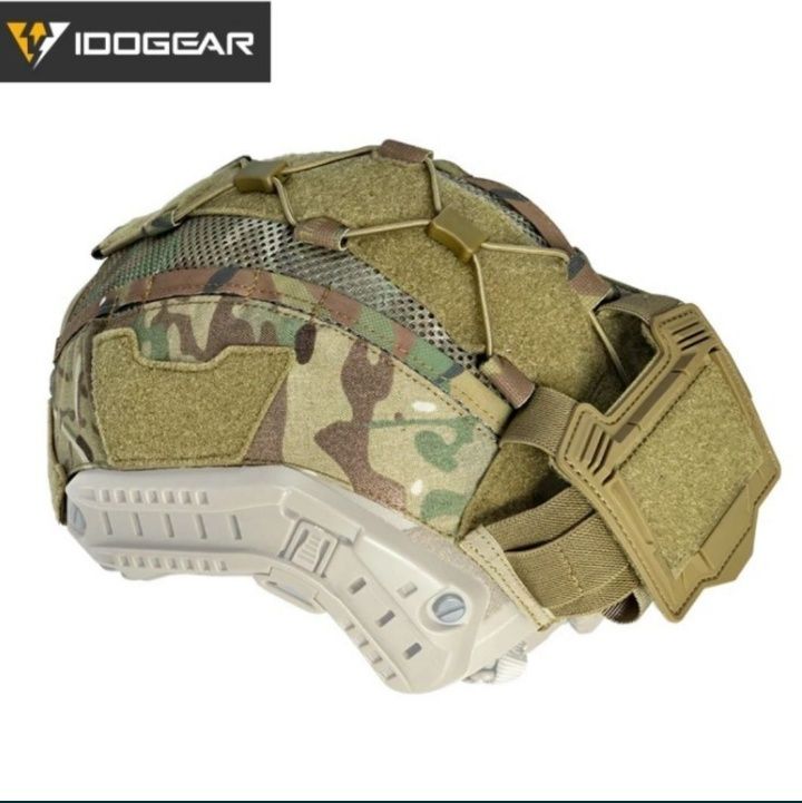 Кавер-чохол IDOGEAR (Multicam L) з противагою на тактичний шолом Fast