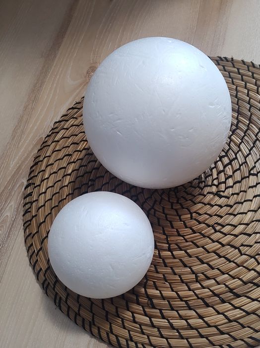 Kule styropianowe do rękodzieła decoupage hand made