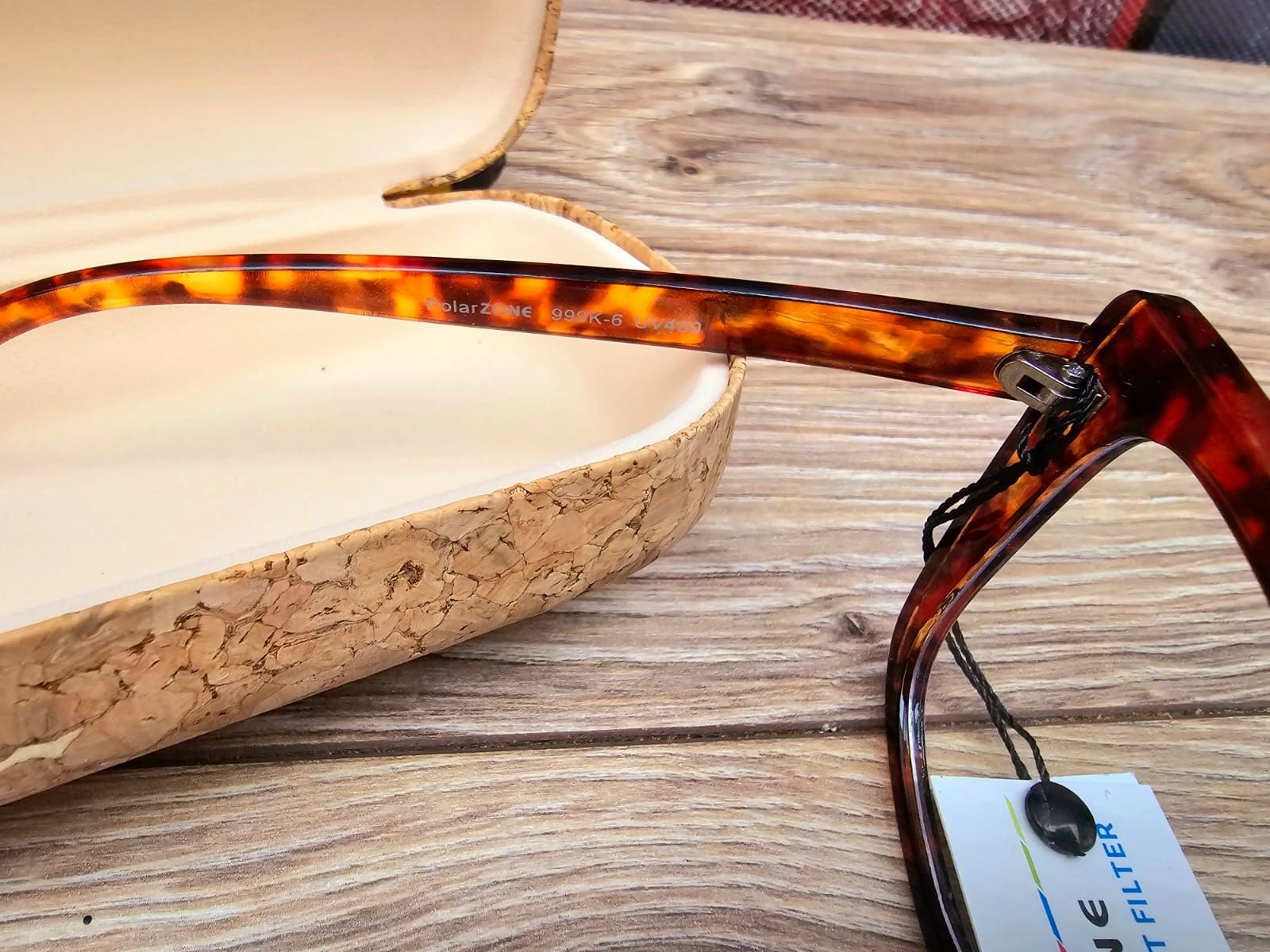 Nowe modne okulary zerówki marki Polarzone filtr niebieskiego światła