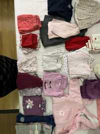 Lote de roupa de menina 6-12 meses