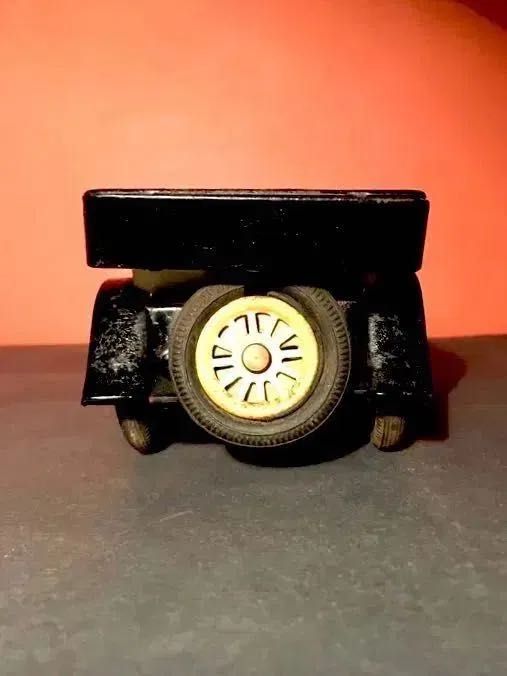 AUTOMÓVEL ANOS 20 - brinquedo com + de 60 anos - 26,5x10x10 cm/s
