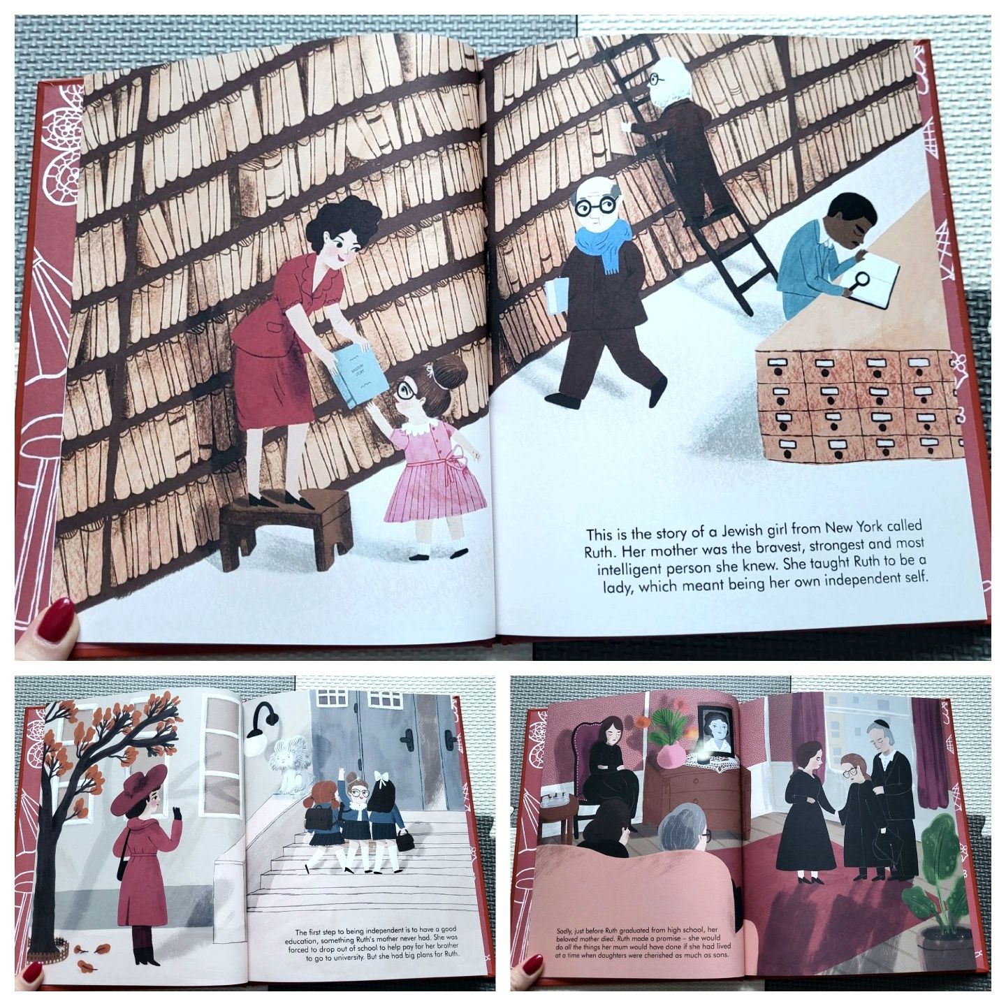 Ruth Bader Ginsburg Little People, Big Dreams Sanchez Vegara angielski