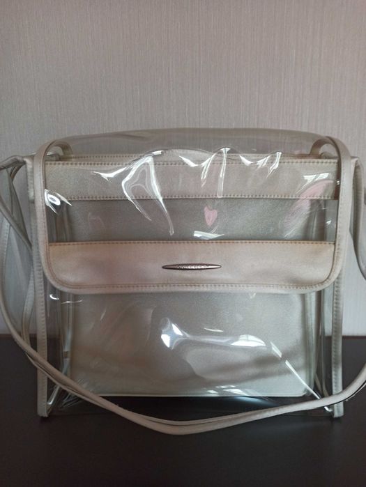 Torebka damska z kosmetyczką