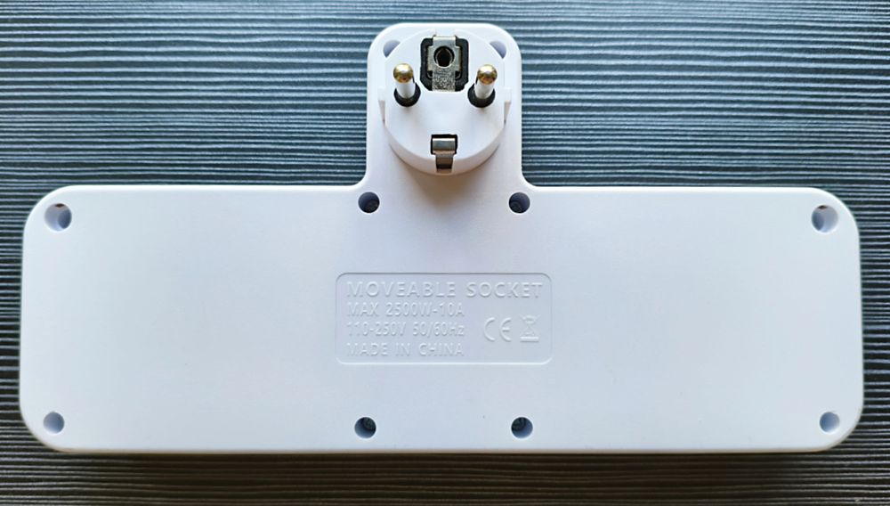 Сетевой Фильтр / Мережевий Фільтр 4 Розетки + 2 Порта USB + 1 Type C