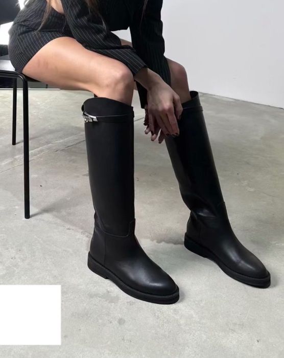 R one чоботи в стилі hermes