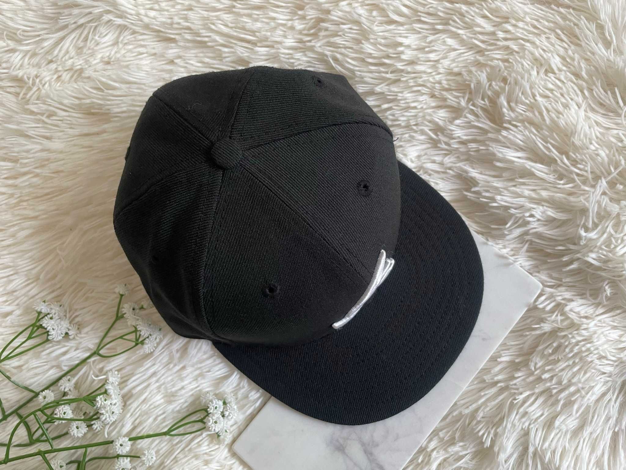 New Era full cap czarna czapka Atlanta wełna 59fifty 7 55,8 cm uniseks