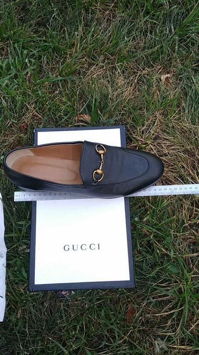 Gucci Betis Glamour Nero Jordaan Horsebit Mens Loafers