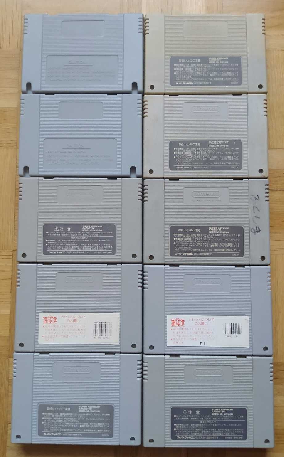GRY SNES SFAMICOM oryginały 100% ok kartridż nintendo retro kolekcja