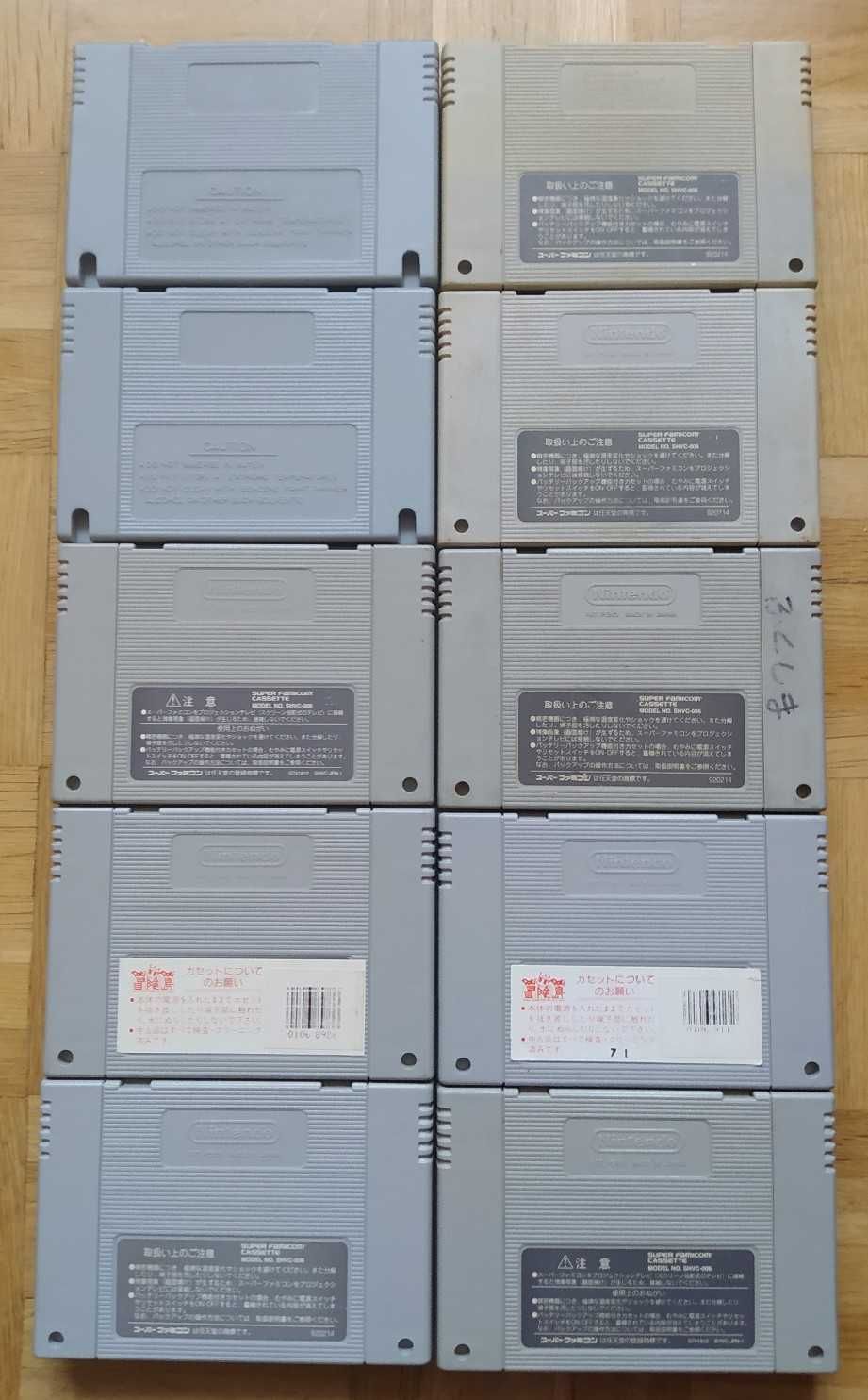 GRY SNES SFAMICOM oryginały 100% ok kartridż nintendo retro kolekcja