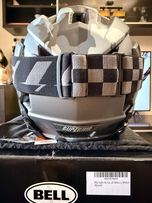 Kask full face BELL SUPER AIR R MIPS SPHERICAL (czarno-szary)