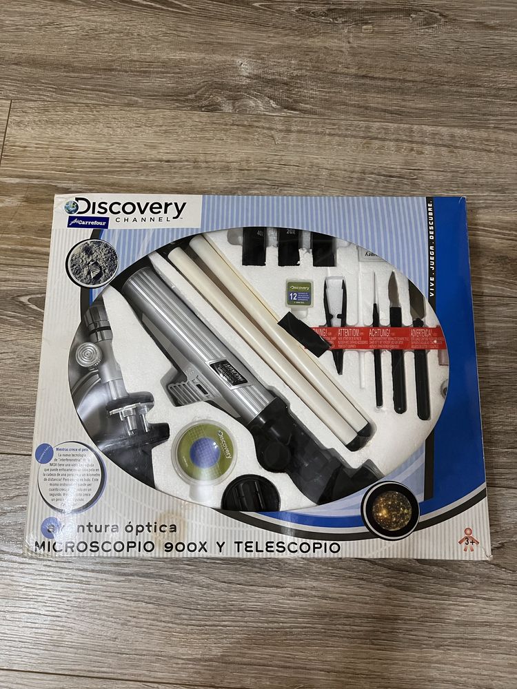 Discovery mikroskop i teleskop set