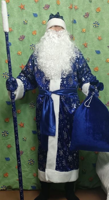 Костюм Діда Мороза Санта Клауса Миколая Деда Мороза Дід Дед Мороз