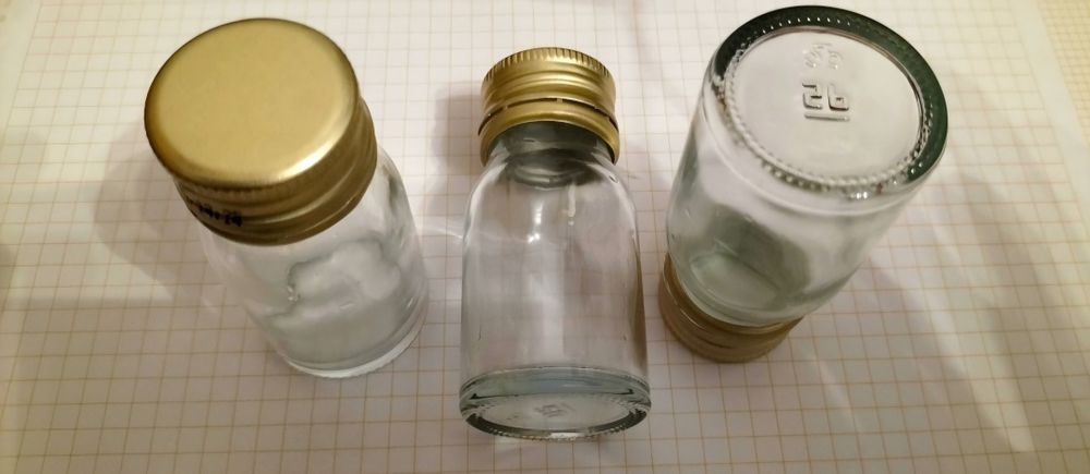 Buteleczki szklane puste 30 ml