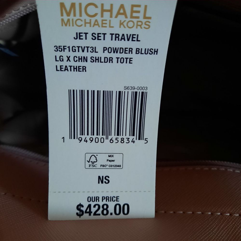 Michael Kors Jet Set Travel 35f1gtvt3l Leather