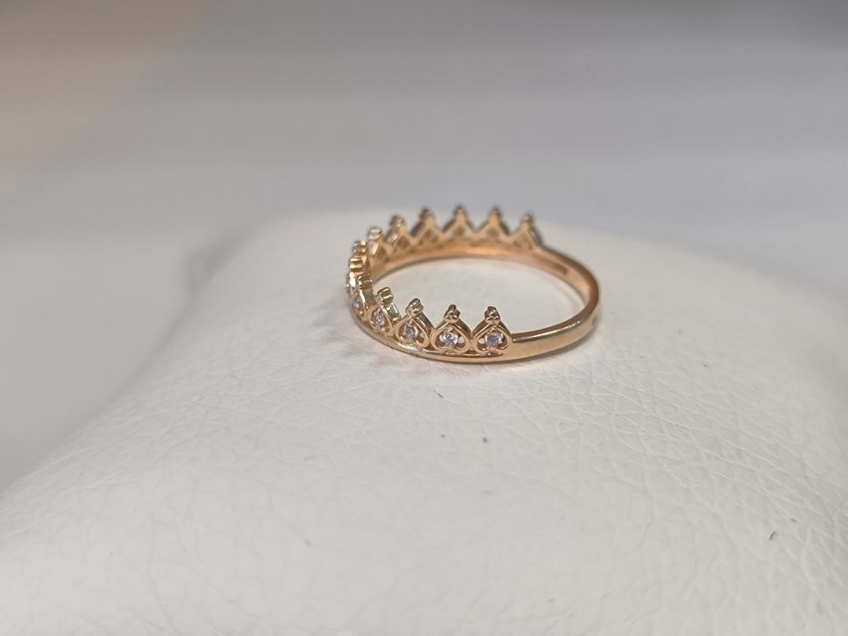Кольцо золотое Корона р16.5