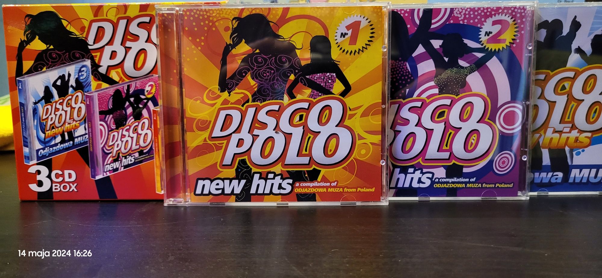 Box 3 cd Disco Polo