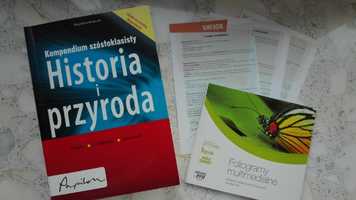 HISTORIA i PRZYRODA- kompendium szóstoklasisty (szk podstawowa)+gratis
