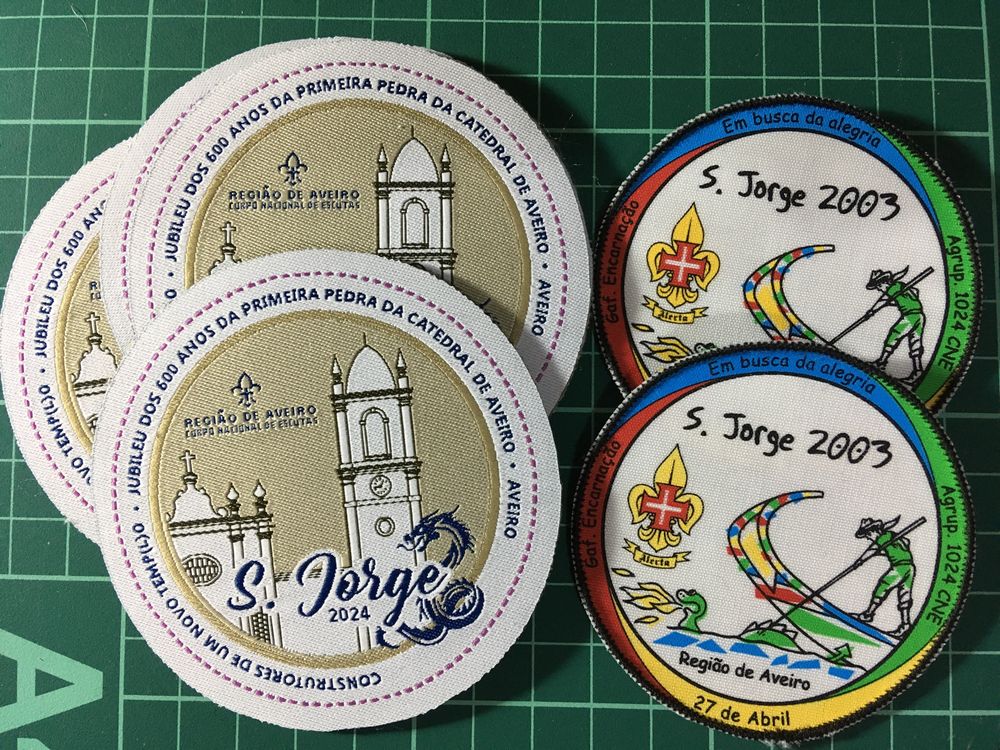 Insignias escutistas S. Jorge Aveiro