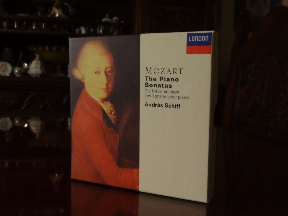 MOZART, W. A. – András Schiff ∟ The Piano Sonatas | Decca – 5 CD's