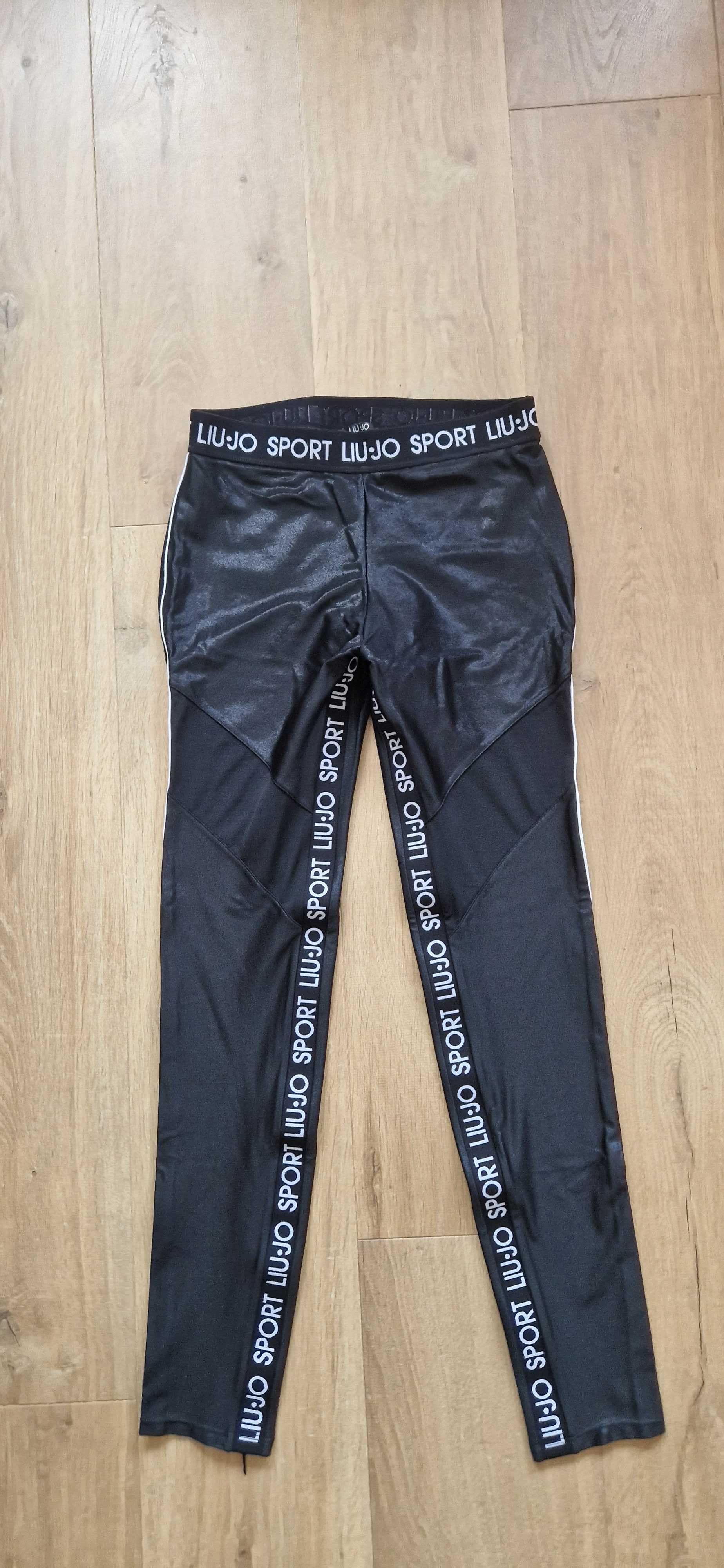 Legginsy czarne Liu Jo rozm. S stan bdb