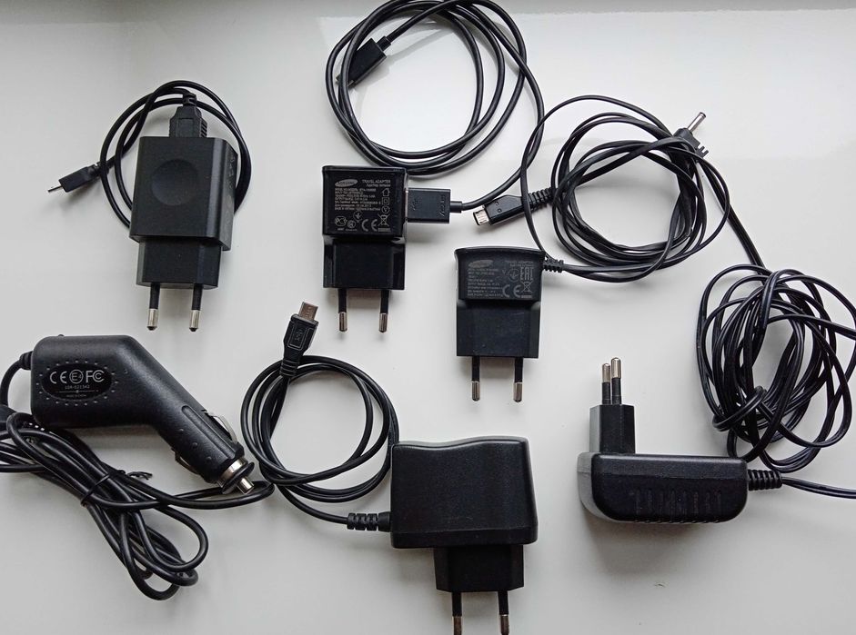 Блок питания Sumsung, Fly, адаптеры