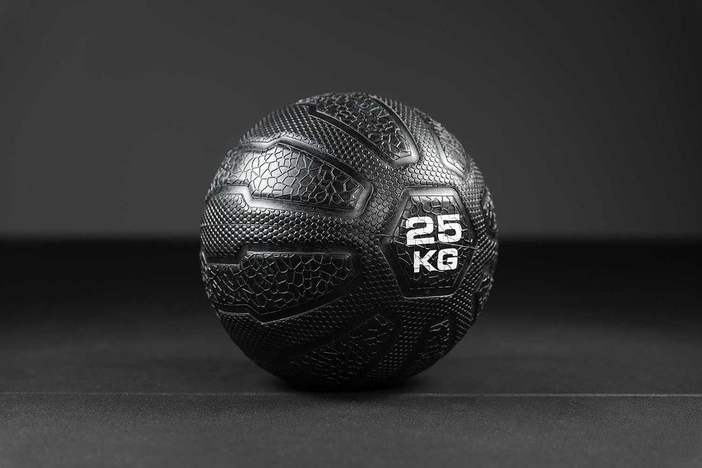 Piłka lekarska gumowa Heavy Duty Xenios USA 25 kg