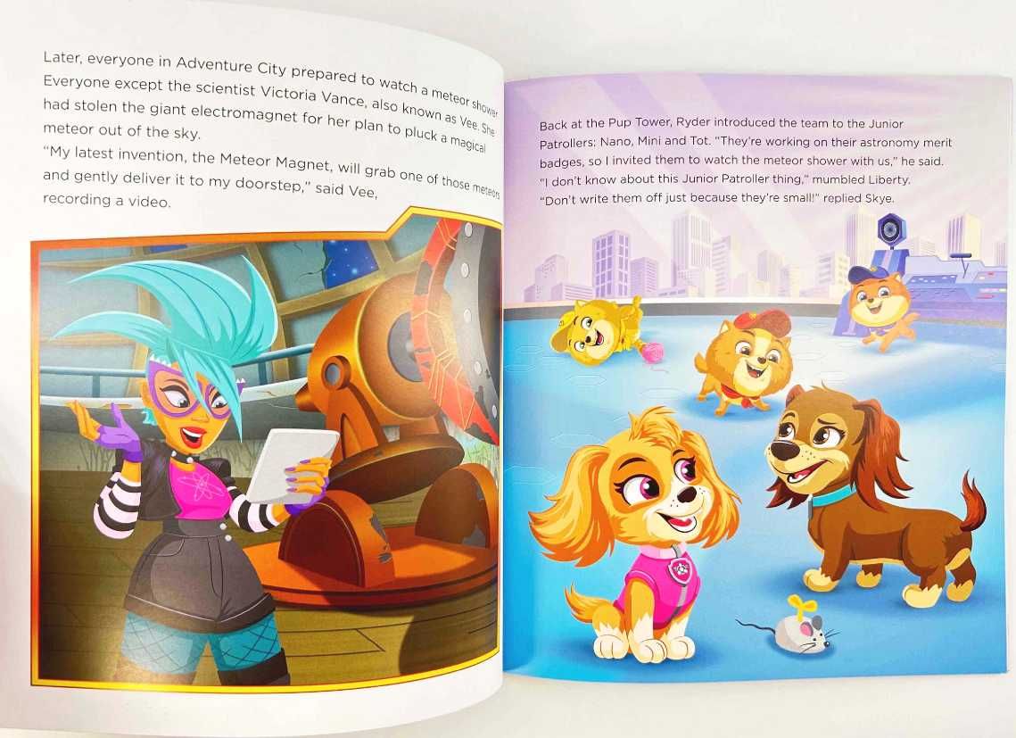 NOWA	PAW Patrol Mighty Movie Storybook PSI PATROL po angielsku książka