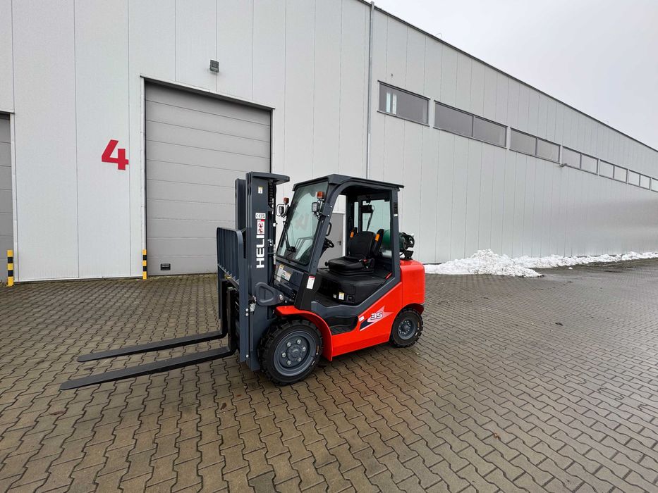 Wózek Widłowy Widlak Heli 3,5t LPG Maszt 4,3m Szyba Przód+ Tył 2025-03