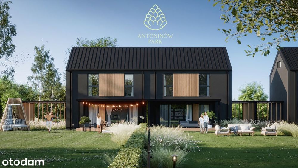 Antoninów Park 82m2 EkoDom Pompa Foto Ogród Las Warszawa Piaseczno