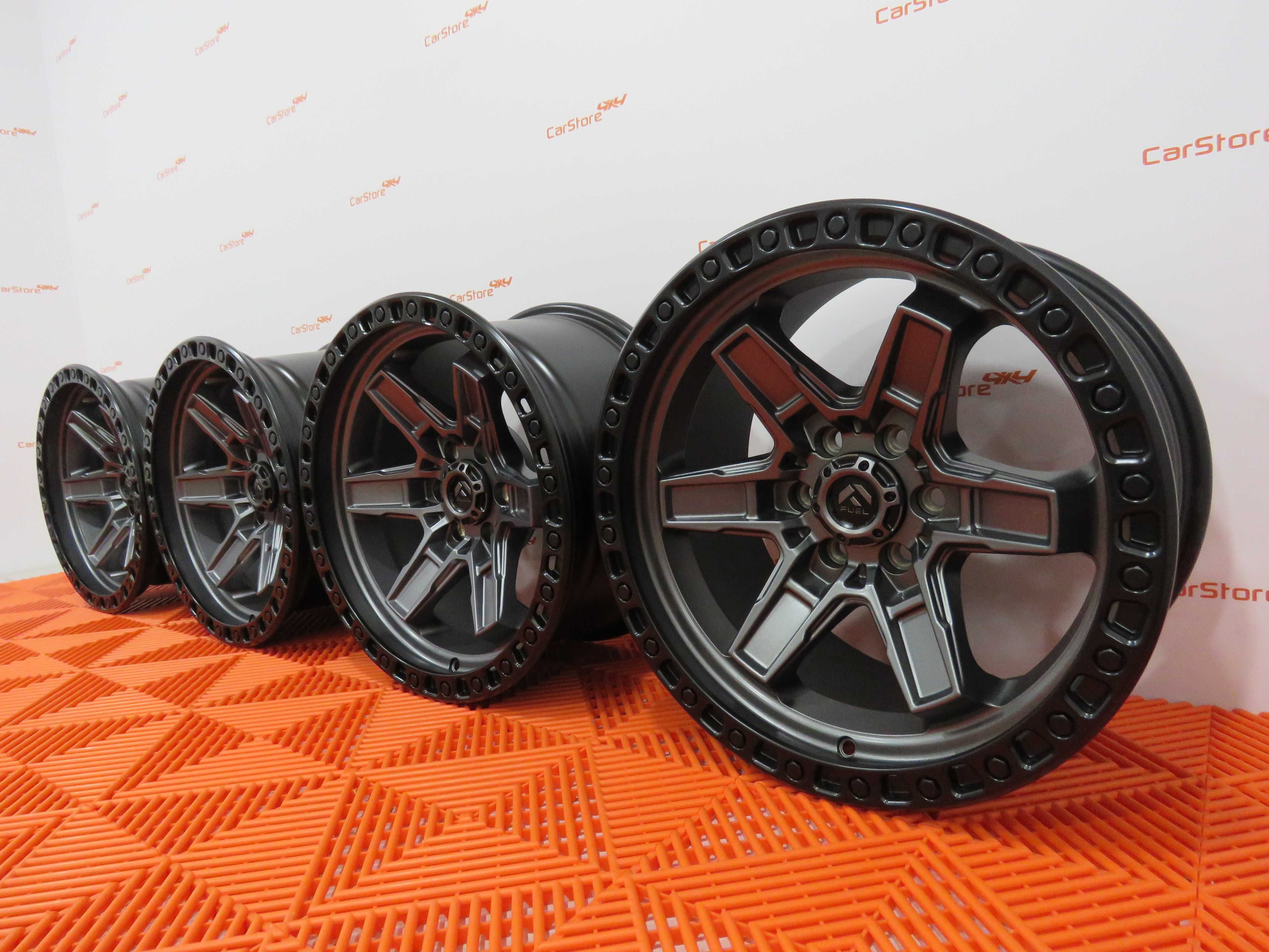 Jantes Fuel Kicker 17 x 9 et +12 6x114.3 Look Beadlock