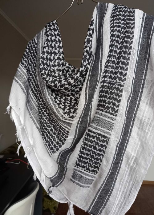 Велика тактична хустка, платок  арафатка, шемаг, куфія