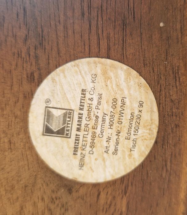 Stół ogrodowy drewniany