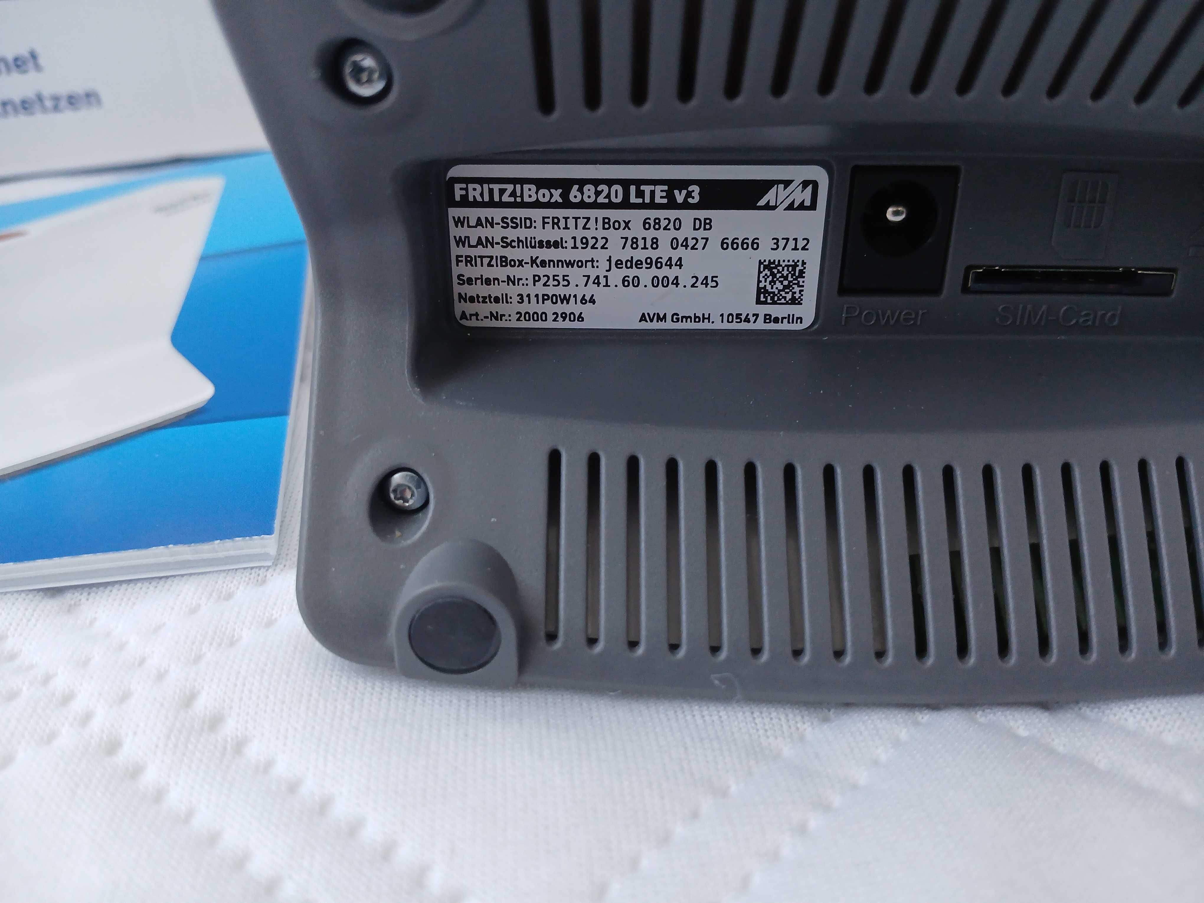 Router FRITZ!box 6820 LTE