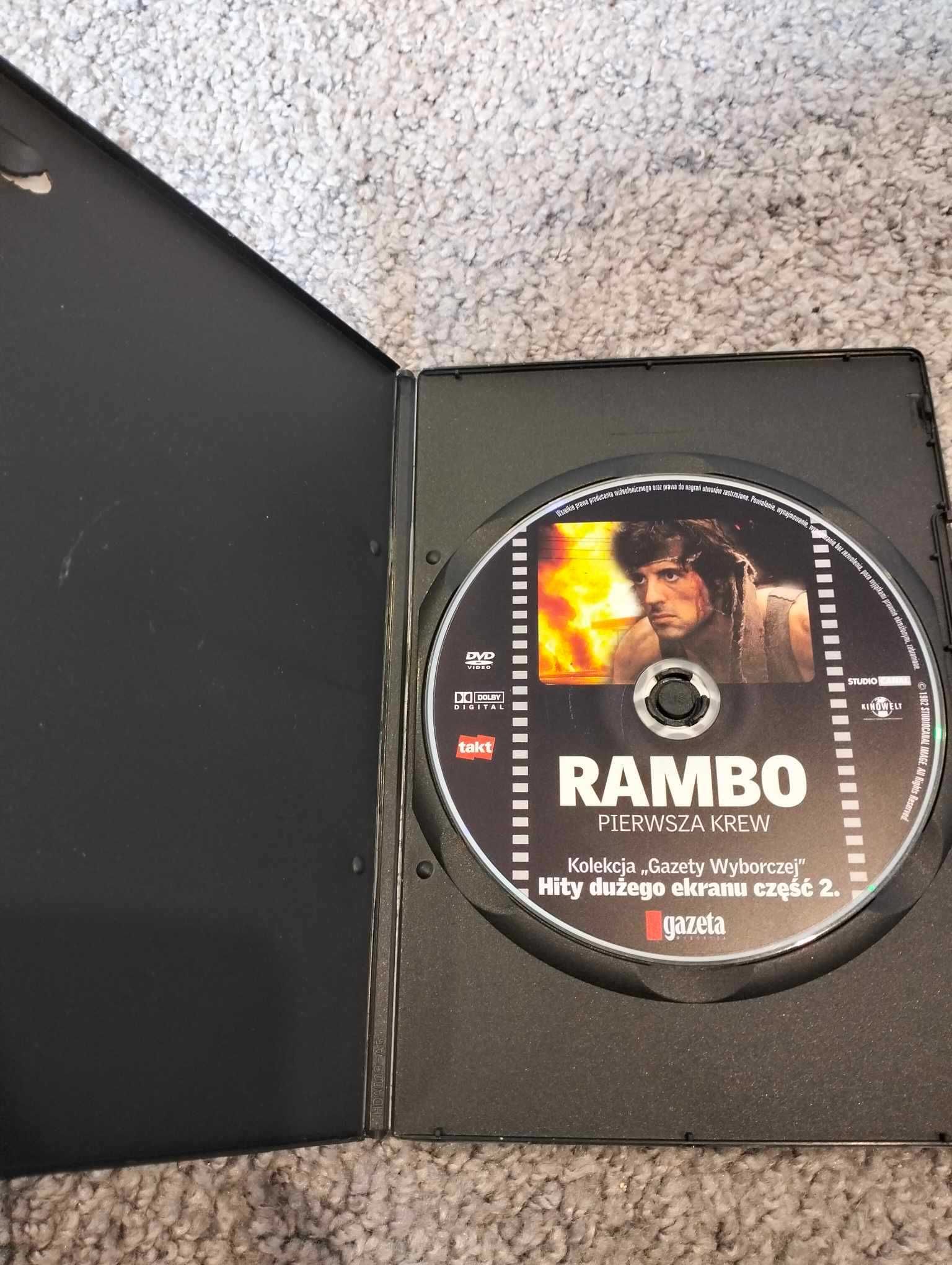 Rambo Pierwsza krew film DVD