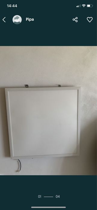 Candeeiro LED Branco