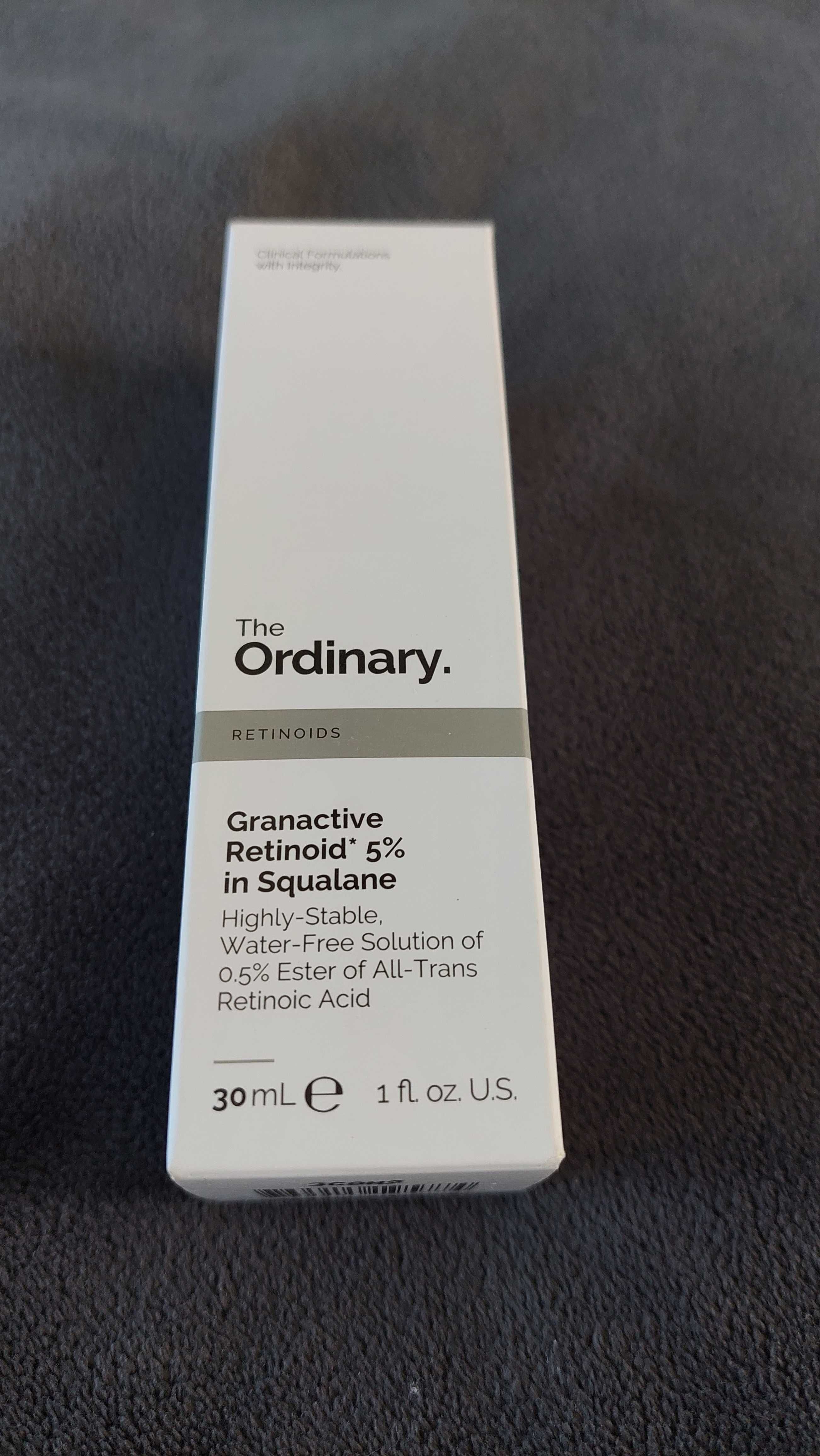 Serum retinol The Ordinary, Granactive Retinoid 5% in Squalane, Serum